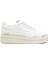 Micol Beyaz Logolu Kadın Deri Sneaker 1