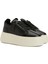 GZ94 Maxi Siyah Kadın Deri Sneaker 2