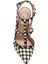 Rockstud Siyah Krem Topuklu Ayakkabı 4