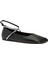 Siyah Silver Deri Babet 2