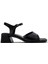 Kora Sandal Siyah Deri Kadın Sandalet K201734-001 1