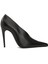 Siyah Deri Stiletto 1