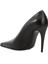 Siyah Deri Stiletto 3