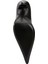 Siyah Deri Stiletto 5