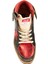 Sky-Star Siyah Gold Kadın Deri Bilek Boy Sneaker 4