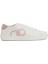 Beyaz Pudra Kadın Deri Sneaker 1