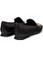 Twins Siyah Deri Kadın Loafer K201673-002 3