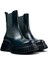 Yeşil Deri Kadın Bot K400726-005 2
