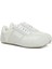 Beyaz Kadın Deri Sneaker 2