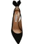 Bow Tie Siyah Süet Stiletto 4