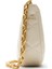 Qql Rocking Horse Chain Pouch Krem Rengi Kadın Omuz Çantası 3