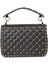 Rockstud Spike Siyah Kadın Deri Çanta 4