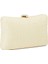 Bej Kadın Hasır Clutch 2