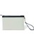 Stitched Siyah Beyaz Clutch Kadın El Portföyü 2