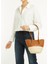 Bux Small Tote Taba Kadın Deri Alışveriş Çantası 2