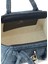 Antigona Lock Toy Mavi Kadın Denim Çanta 5