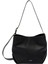 Folded Tote Small Siyah Kadın Deri Çanta 1