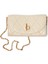 Woc Qql Rocking Horse Chain Strap Krem Rengi Deri Kadın El Çantası 1