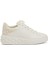Beyaz Kadın Deri Sneaker 1