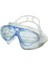 Mavi Silikon Yüzücü Gözlüğü, Şeffaf Kutu, Deniz ve Havuz Kullanımı 1