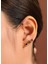 Kalp 14 Ayar Altın Piercing 3