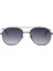 Ds 2281 C4 Damla Metal Açık Metalik Unisex Güneş Gözlüğü 1