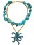 Octopussy Turquoise Kadın Altın Kaplama Kolye 1