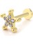 Top Taşlı Yıldız 14 Ayar Kadın Tragus Piercing 1