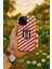 iPhone 11 Uyumlu Kırmızı Çizgi Baskılı Içi Kadife Uv Teknoloji Baskılı Kılıf 3