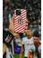 iPhone 11 Uyumlu Kırmızı Çizgi Baskılı Içi Kadife Uv Teknoloji Baskılı Kılıf 5