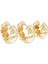 Gold Kadın Earcuff Küpe Seti 2