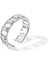9 Diamonds 14 Ayar White Gold Ear Cuff 1