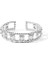 9 Diamonds 14 Ayar White Gold Ear Cuff 2