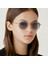 Xs Gladis 6703 6 Geometrik Pembe Altın Unisex Güneş Gözlüğü 4