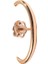Bold Gold 8 Ayar Rose Gold Ear Cuff 1