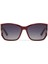 Ds 2353 C4 Geometrik Bordo - Altın Rengi Metal Kadın Güneş Gözlüğü 2