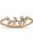 Hazine Pırlanta Taşlı 14 Ayar Rose Gold Kadın Yüzük 2