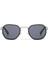 Ds 2361 C2 Siyah Metal Unisex Güneş Gözlüğü 1