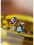 Deep Sea Ring Tanzanite 14 Ayar Kadın Altın Yüzük 4