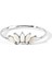 Opal Crown Gold Ring 14 Ayar White Gold Kadın Altın Yüzük 1