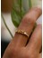 Sunshine Ring Diamond Citrine And Fire Opal 14 Ayar Yellow Gold Kadın Altın Yüzük 2