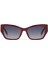Ds 2358 C4 Cat Eye Bordo Asetat Kadın Güneş Gözlüğü 1