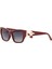 Ds 2358 C4 Cat Eye Bordo Asetat Kadın Güneş Gözlüğü 2