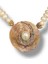 Pearl Swirl Necklace Doğal Inci Kadın Kolye 3