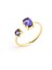 Deep Sea Ring Tanzanite 8 Ayar Kadın Altın Yüzük 2