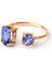 Deep Sea Ring Tanzanite 8 Ayar Kadın Altın Yüzük 5