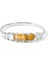Sunshine Ring Diamond Citrine And Fire Opal 8 Ayar White Gold Kadın Altın Yüzük 1