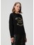 Upper Siyah Logolu Sweatshirt 3