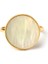Mother Of Pearl Ring 14 Ayar Kadın Altın Yüzük 1