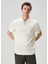 Krem Polo Yaka T-Shirt 3